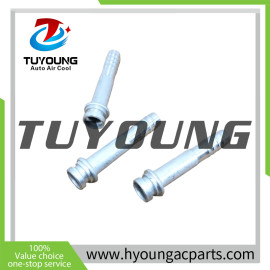 China supplier auto a/c pipe fittings size 1/2, 180 degree