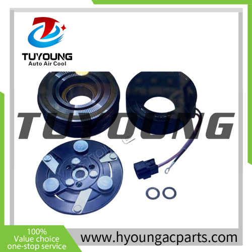 AUTO AC Compressor clutch for Changan CS55 2017- H15T0141330 SD 7V16  6pk 105mm 12v, bearing size: 35*52*20mm