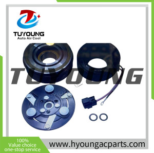 AUTO AC Compressor clutch for Changan CS55 2017- H15T0141330 SD 7V16 6pk 105mm 12v, bearing size: 35*52*20mm