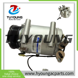 Auto A/C Compressor for DFM mini van 9-seater M3L; DFM M5 mini van 9 places; 6pk 12v ATC-086-A7 WXH-086-A7 DM5-8103020 1710133A0107