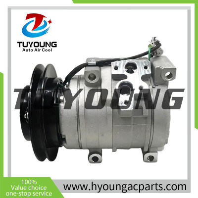 Auto A/C Compressor for Toyota HINO DYNA 4500 4.6L 10S15C 1pk 24v 88320-37070 447220-3511 447220-3512 447220-3513 447220-3514