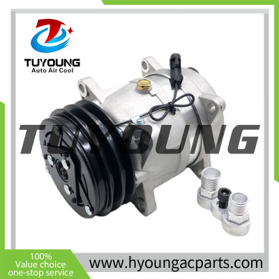 V5 Auto a/c compressor fit KOMATSU LANDINI SOILMEC 6553634 3557862M91 3552611M91 ACP20996NEW 2PK 132MM 12V
