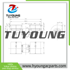automotive air conditioning parts, integrated Roof air conditioner, fits bus / truck / Engineering Vehicle/and other large vehicles