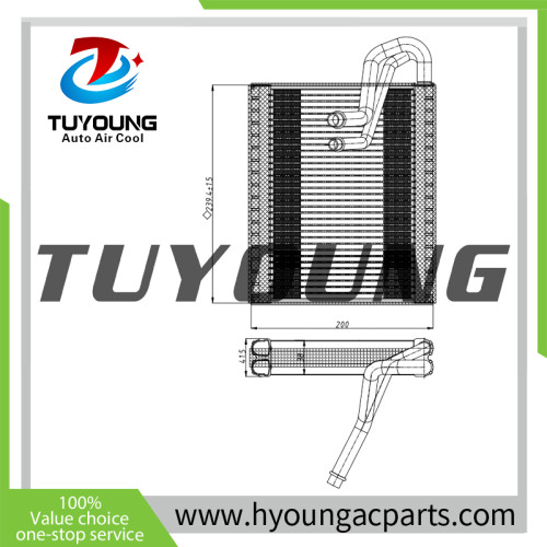 Auto Air Conditioning Evaporators fit PEUGEOT 2008 208 I  1608203480 RHD size 295*200mm