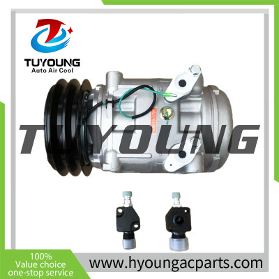 fit Shuttlebus and Vans auto ac compressor 488-46510 TM31 2pk 24V 48846510 488 46510