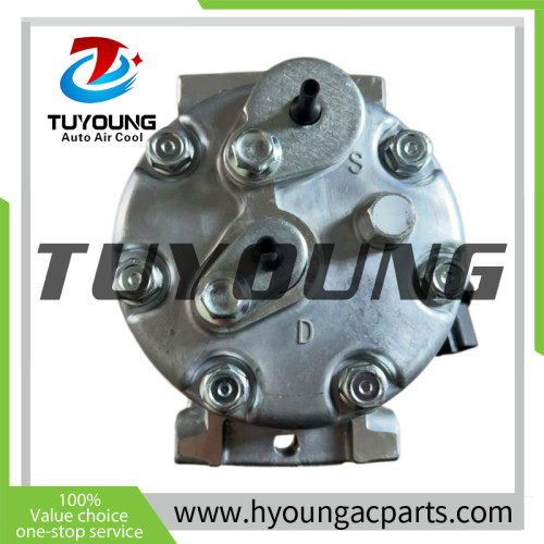 Sanden SD7H15 4095 4132 auto ac compressor fit Caterpillar 24V 320-1291 338-9100 133mm 8pk