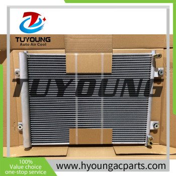 20Y8101221 20Y-810-1221 Komastu Excavator auto ac condensers size: 593.5*421* 16mm