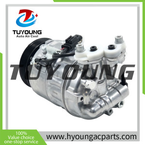 auto AC compressors BMW 5 6 7 8 X5 2015-2023 X6 X7 2019- 6452-6995918-01 64525A58A55 64526822847 110mm 6PK