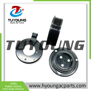 Auto AC Compressor Clutch for Ssangyong REXTON G4 2.2D 2017- VSPi16 120MM 6PK 12V 6721304011 6721305111 6721300011 672130400 6721304211 6721305211