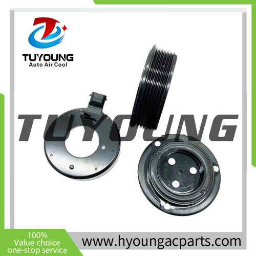 Auto AC Compressor Clutch for Ssangyong REXTON G4 2.2D 2017- VSPi16 120MM 6PK 12V 6721304011 6721305111 6721300011 672130400 6721304211 6721305211