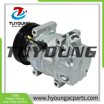 Car A/C Compressor for Nissan Pathfinder SE XE LE INFINITI QX4 Base 3.3L CO 10555JC 1520901 1522012 3016151 926000W001 57423 CWV618 5PK 12V 139mm