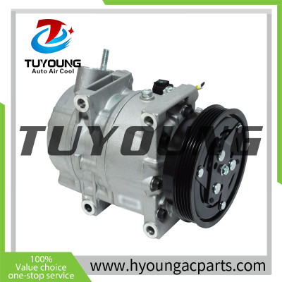 Car A/C Compressor for Nissan Pathfinder SE XE LE INFINITI QX4 Base 3.3L CO 10555JC 1520901 1522012 3016151 926000W001 57423 CWV618 5PK 12V 139mm