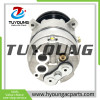V5 1PK 12V 132mm A/C Compressor 2208-6012B 22086012B for Hyundai Excavator R200W-7 Komatsu Doosan Daewoo Excavator B55W-1, B55W-2, DX35Z, DX53W, DX55, DX55W