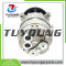 V5 1PK 12V 132mm A/C Compressor 2208-6012B 22086012B for Hyundai Excavator R200W-7 Komatsu Doosan Daewoo Excavator B55W-1, B55W-2, DX35Z, DX53W, DX55, DX55W