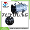 Sanden 7H15 4105 SD 709 New Holland construction auto AC compressors 47693200 84356660, 47693200 CASE/IH 580N