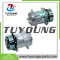 Auto ac compressor for LIEBHERR Excavator A314 R934; 10148036 12922849 SD7H15 6153 SD7H15 24V 119mm PV8
