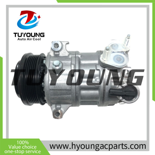 Auto ac compressor for Jeep Wrangler Commander 2.0 HV17 6PK 117MM 12V CA500-DZHCA 68289891AB CA500DZHCA