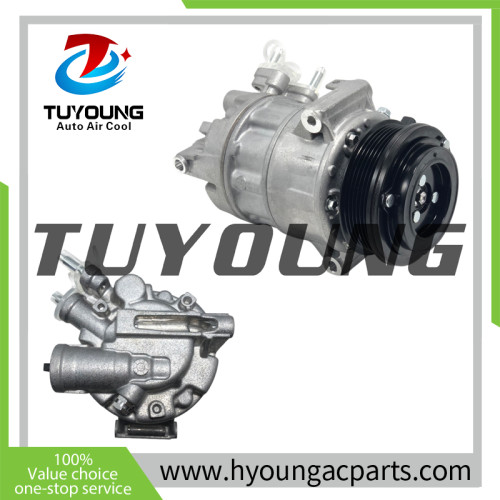 Auto ac compressor for Jeep Wrangler Commander 2.0 HV17 6PK 117MM 12V CA500-DZHCA 68289891AB CA500DZHCA