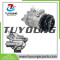 Auto ac compressor for Jeep Wrangler Commander 2.0 HV17 6PK 117MM 12V CA500-DZHCA 68289891AB CA500DZHCA