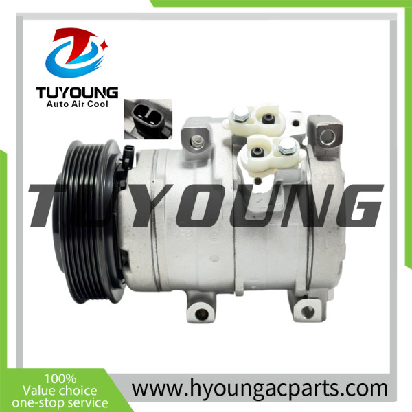 10S17C automotive air conditioning compressor Mitsubishi Grandis 2.4 2006- 447260-8170 247300-3320