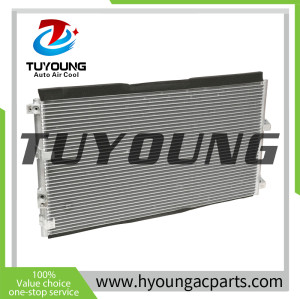A/C Condenser for Ford Mustang EcoBoost/ EcoBoost Premium L4 2.3L 2015-2023 CN 4620PFC FR3Z19712A FR3Z19712C 40990 2433458 size: 378*737*16 mm