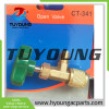 CT-341 R134a Self Sealing Can Tap Opener for R134a Refrigerant with Tank Adapter for 1/4" and 1/2" AC Charging Hoses for Refilling Automotive Air Conditioning Systems