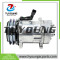SD7H15 2pk 24V 132mm car a/c compressor Silver Wheels fit Volvo Excavators EC140 EC160D EC200D 15082742 VOE15082742 VOE11412632 14518640 15082742 11412632