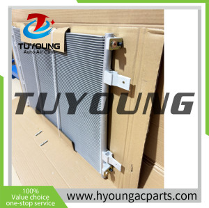 TuYoung Best selling aluminium auto AC condenser for Ford F-250 Super Duty XL/XLT V8 V10 379 6.2L 415 6.8L 2011-2016 BC3Z19712B CN 3936PFXC