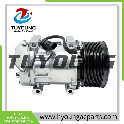 COMPRESSOR SANDEN SD7H15 6095 372-9295 CATERPILLAR 320D 326D2 558LL 538GF 2012- R134A SD 6095 3729295 WR Head ID