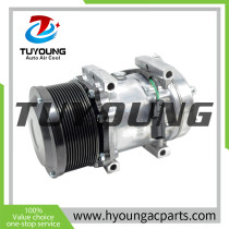 COMPRESSOR SANDEN SD7H15 6095 372-9295 CATERPILLAR 320D 326D2 558LL 538GF 2012- R134A SD 6095 3729295 WR Head ID