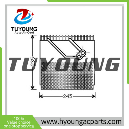 A/C Evaporator Core fit Hyundai Tuscon 2009 RHD 971392E910 97139-2E910 size 210*245*75 mm