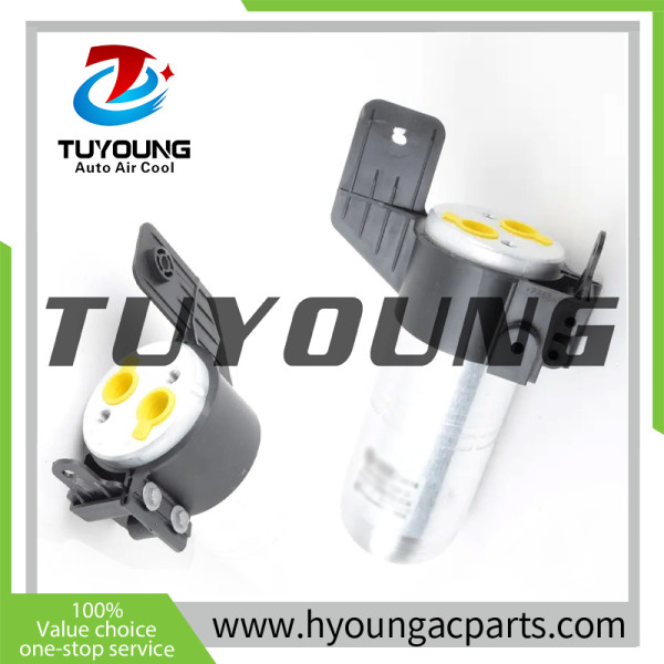 AC Receiver Drier fit Bentley Continental GT/ GTC Flying Spur; VW Phaeton 3D0820189D 3D0 820 189 D MF447900-0033 size 200*75 mm