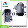 SP10 12V 1PK AC Compressor for Mahindra Tractor 2538 4510 5010 6010 6110; TYM Tractor T503 146283-03200 14628303200 717114 E5800-87291 T4145-87291 E580087291 T414587291