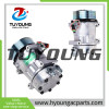 Auto AC Compressor for Doosan Excavatrice DX300LC-5 DX340LC-5 DX380LC-5 DX400LC-5 400102-00260 400102-00513 ZSAE-01218 SD7H15 24V 120mm PV10