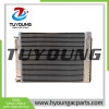 a/c vapor condenser fit JOHN DEERE Tractor Serie 5000 5300N 5310 5410 5510 5515 Massey Ferguson Tractor 2210 2225 2235 ER198324 ER191198 351148M91 Size 458*343*20 mm