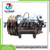 24V A/C Compressor fit SDLG Wheel Loaders L936, L946, L953, L956, L956F, L958, LG936L, LG956L. SDLG Motor Graders: G9180, G9190, G9190F, G9220F. 4190002758