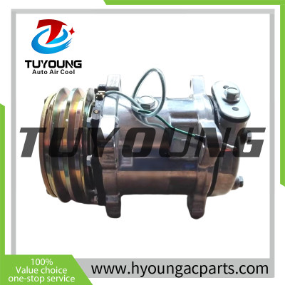 24V A/C Compressor fit SDLG Wheel Loaders L936, L946, L953, L956, L956F, L958, LG936L, LG956L. SDLG Motor Graders: G9180, G9190, G9190F, G9220F. 4190002758