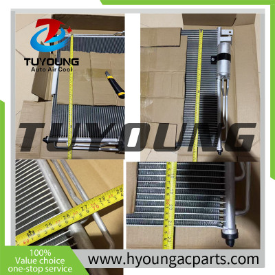 TUYOUNG China auto air conditioning Condenser NISSAN NAVARA D40 92100EB70A 92100-EB70A 92100 EB70A HY-CN318