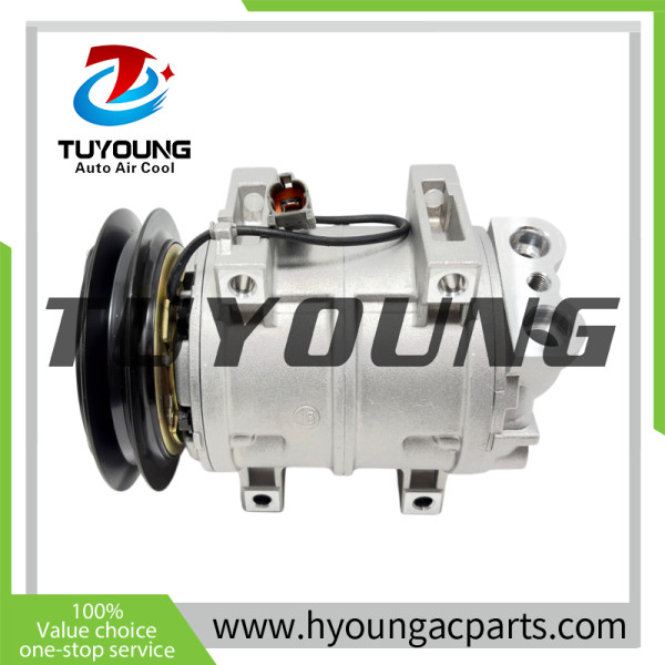 SD7H15 AC Compressor for Komatsu Excavator PC200-7 PC200-8 PC220-7 PC220-8 PC240-8 PC300-7 PC300-8 20Y-810-1460 20Y8101460 20y-979-6121 20y9796121 20y-810-1260