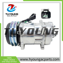 SD7H15 Auto AC Compressor Volvo WHEEL 14649606 11104419 11412632 14649606 VOE11104419