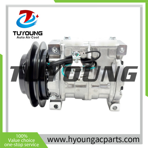 Air Conditioning Compressor fit Hino Trucks Dutro Ranger Toyota Coaster 88310-E0011 88310E0011 1PK 24V 10S13C