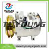 DKV14C AUTO air A/C compressor for Hitachi Excavator Hyundai 506021-7082 5060217082 11N892040 A5000674001 24V 102mm 1PK