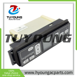 air conditioning control panel  New style for Komatsu excavator PC200-7 PC220-7 237040-0290 146570-2510 20Y-979-6141 20Y-979-6140 SG146570-A0707 24V