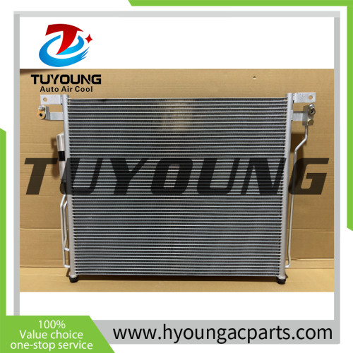 TUYOUNG China auto air conditioning Condenser NISSAN NAVARA D40 92100EB70A 92100-EB70A 92100 EB70A HY-CN318