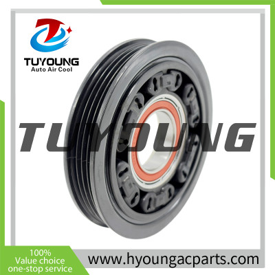 Auto AC Compressor Clutch Pulley fir TOYOTA YARIS 2005-2010 4PK 110mm 88310-52551 4472602333 88310-52251 88310-52511 8831052551 9644727-233