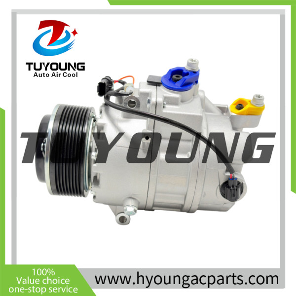 Factory directly sale best quality auto ac compressor fit BMW X6 8pk 12v