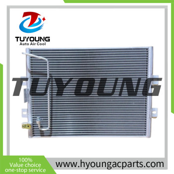 factory wholesale price car aircon condenser fit John Deere Excavator Hitachi 4647814 503708-5940  Size: 545*390*20 mm