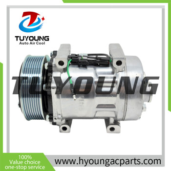 Auto A/C Compressor SD7H15 119mm 8pk 24V Sanden 4327 4612 CO 4327C 54327 3005523 157573