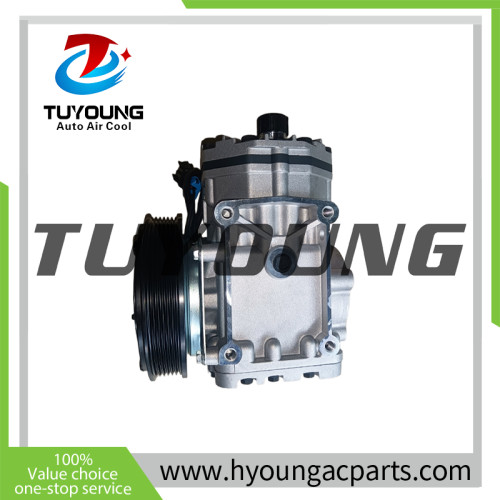 TUYOUNG auto air conditioning compressor Kenworth truck 1996-2000 ET210L25240C HY-AC2408 ET210L-25240C TCCI ET210L-252400