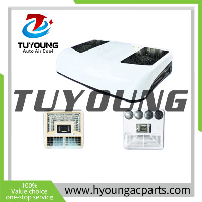 VS02 PRO Rooftop Parking Air Conditioner for trucks, RVs, vans. VS02-PRO Rotary Air Conditioner, Cooling Only